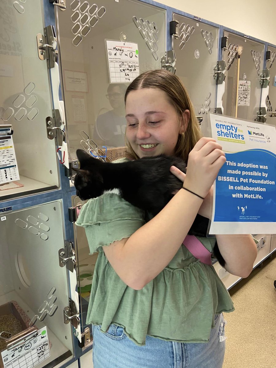Thanks to @BISSELLPets we had 56 ADOPTIONS last weekend! This weekend? Get ready for NHA #EmptyTheShelters Gotcha Day Pics posts ALL WEEKEND LONG! We're so excited to share all the smiles made possible by Bissell Pet Foundation! We know you are too. PS: Stay Tuned for more soon.