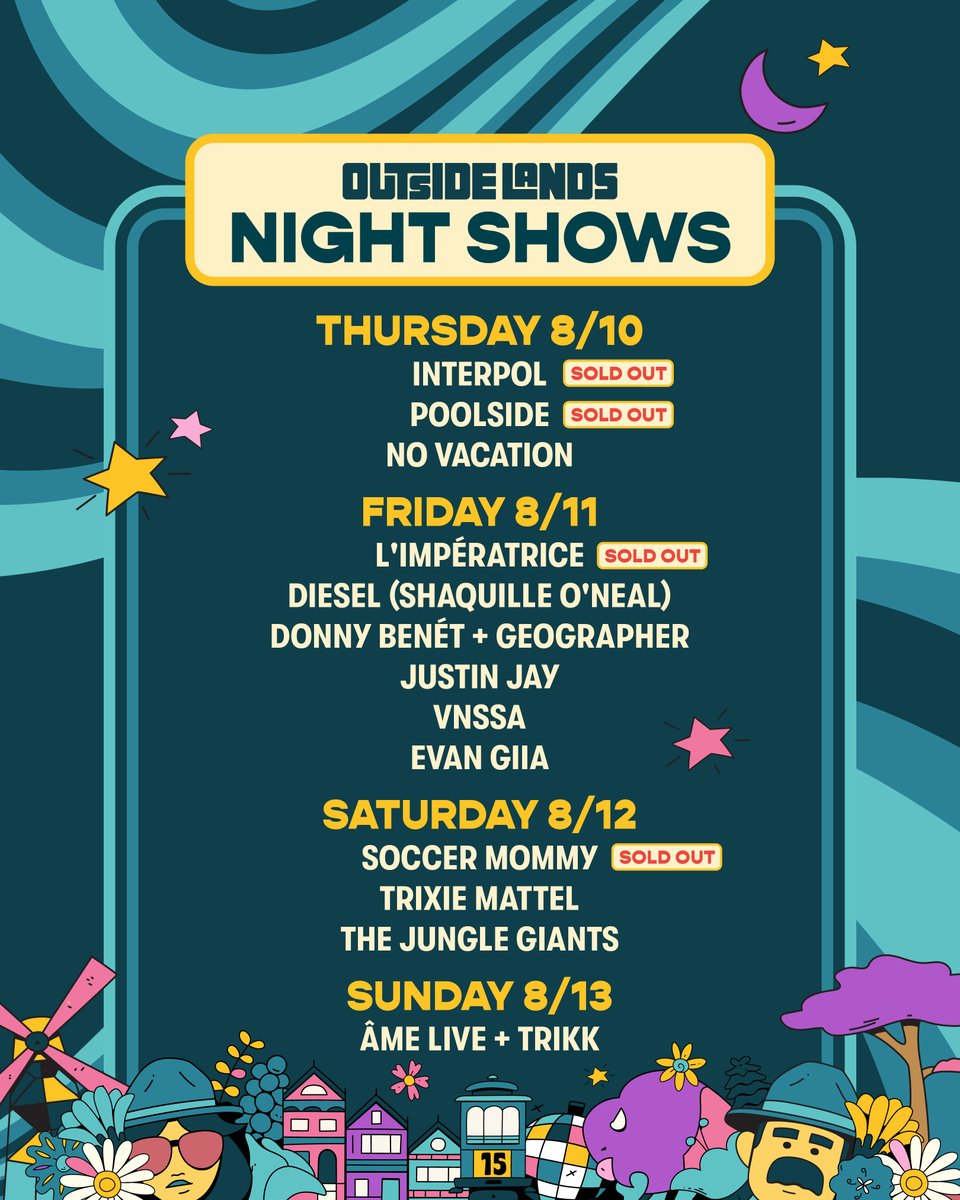 Outside Lands lineup