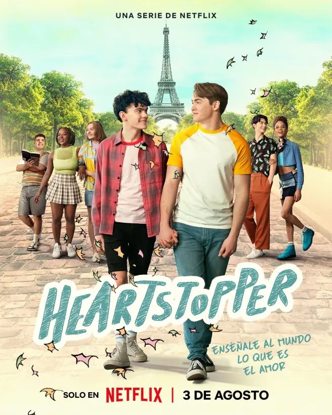 cinemadavid's tweet photo. Hoy se estrena la temporada dos. Y será otro éxito. 

Los protas son adolescentes gays, bollo, trans, no binaries, racializados, empollones. Los no-normativos. Los margis. Los que interesan.

Los fascistas quitarán nuestra bandera, pero hemos ganado la batalla cultural 🏳️‍🌈✊🏻🏳️‍⚧️ https://t.co/jrjWez4AkU