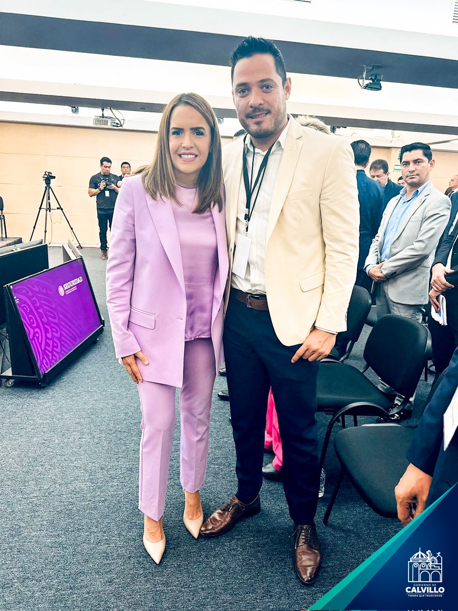 El día de hoy asistí a la Primera Sesión Extraordinaria de la Asamblea de la Conferencia Nacional de Seguridad Pública Municipal 2023.

Agradezco a <a href="/claraluzflores/">Clara Luz Flores</a>, Secretaria Ejecutiva del Sistema Nacional de Seguridad Pública por la invitación. 

#TierraQueTrasciende