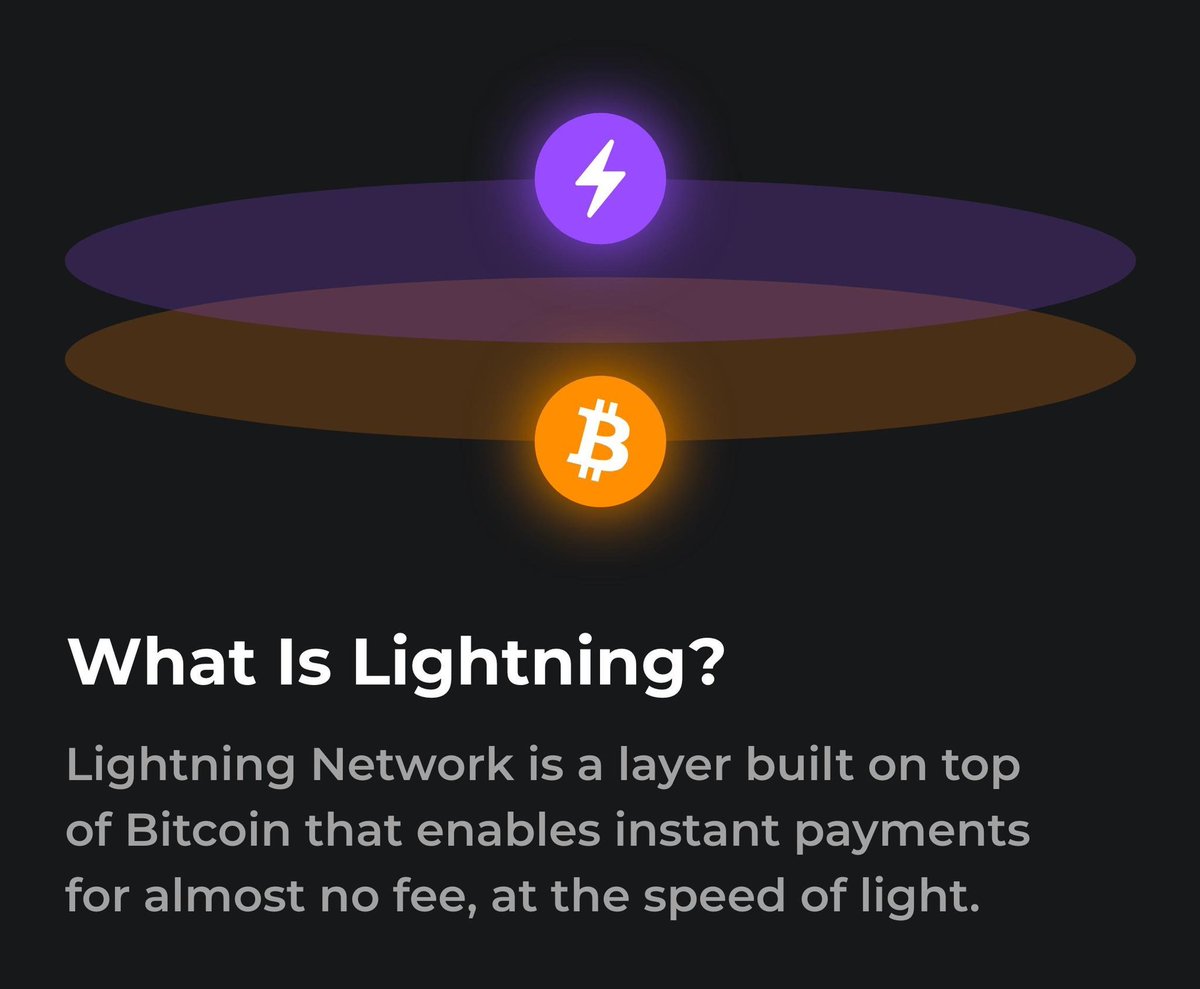The Bitcoin Lightning Network can process over 1 million transactions per  second.🤯 Whenever someone tells you Bitcoin is too slow, only processing 7  transactions per second, send them some Sats on Lightning!⚡