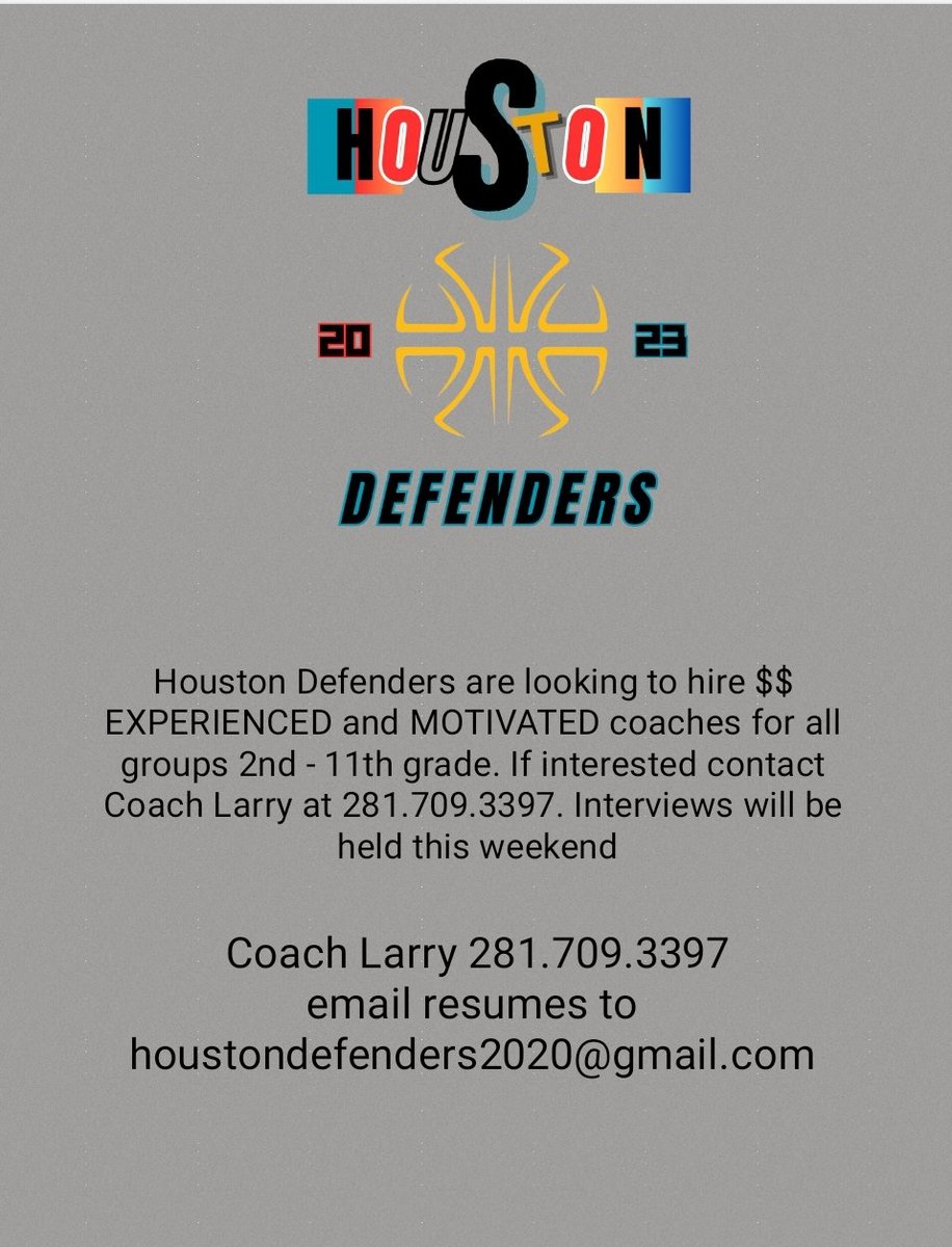 Houston Defenders tweet media