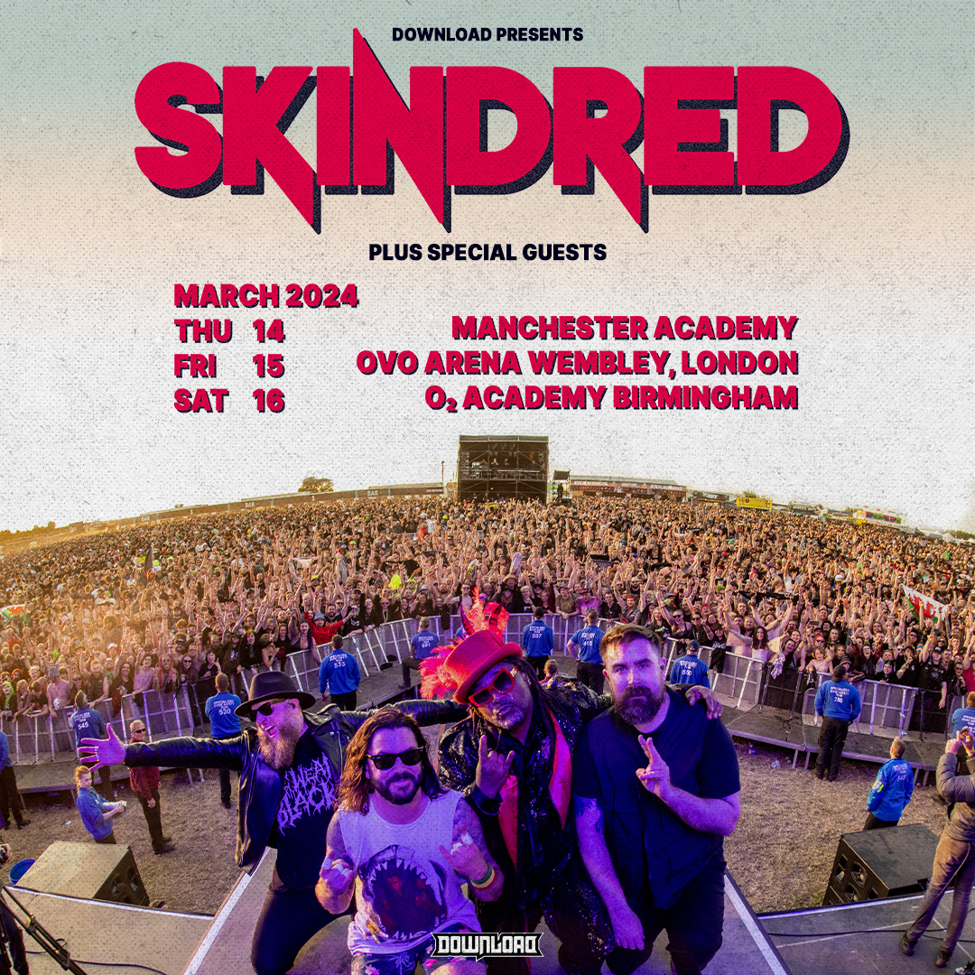 Skindred announce Wembley Arena headline show Read more at RockNews.co.uk @Skindredmusic @DailyDred @RockNews13 @UK_ROCKNEWS @RockNewsArgOfic @RockNewsFeed @RockNewsOnline @TRocknews @Tg_RockNews @rocknews #rock #rocknews_co_uk