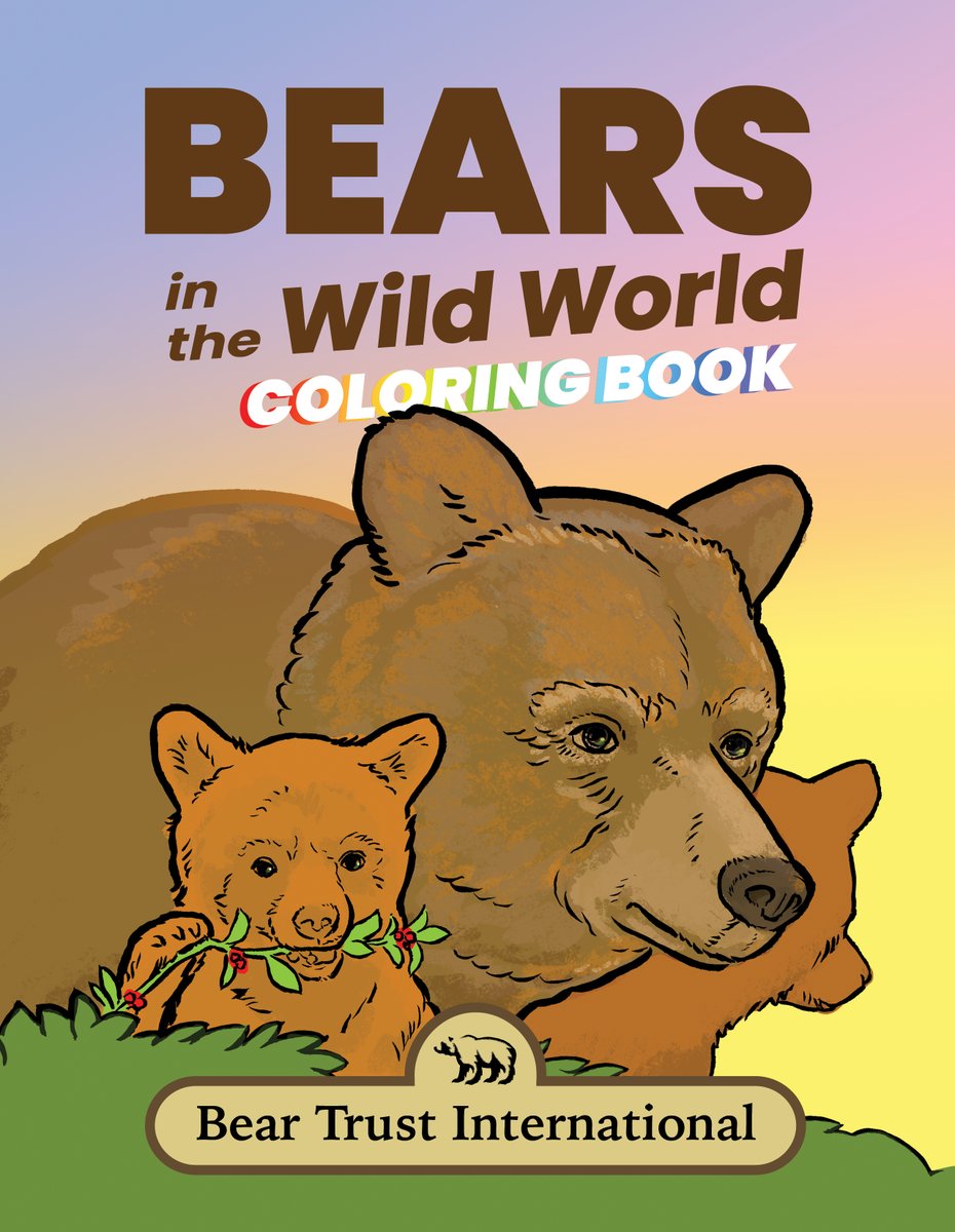 BearTrust's tweet photo. Bears in the Wild World is available for free in a single PDF: https://t.co/IYd0PXI5kX
#coloringbook #coloringpage #NationalColoringBookDay #coloringpagesforkids #bearbiology #coloringpages #freecoloringbook #freecoloringsheet #freecoloringpages https://t.co/jcC1B8KX4E