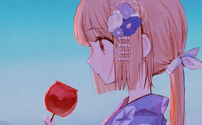 「りんご飴 花」のTwitter画像/イラスト(新着)｜2ページ目