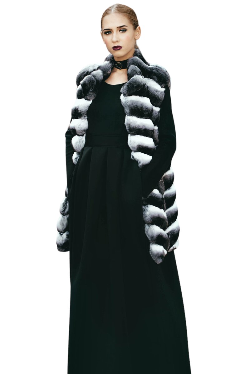 FurForYou's tweet image. This sophisticated genuine chinchilla fur vest is sure to turn heads. Its luxurious feel, combined with the handsewn silk lining is the perfect combination of classy elegance and functionality. Not only does this vest look great, but it's also incredibly comfortable and warm.