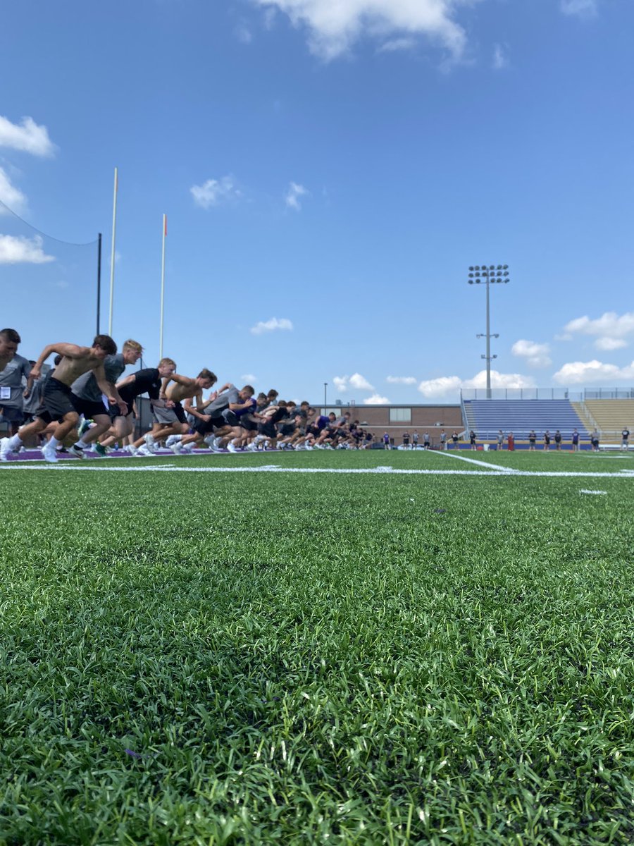 TrojansFBL's tweet photo. Work for the 2023 season is underway! 

CONGRATS to all the guys who passed the conditioning test today! 

#TaylorTough | #EMAT https://t.co/TN5dPFo9TA