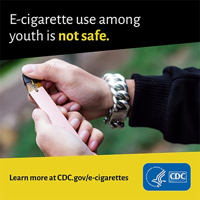 About 1 in 5 high school students and 1 in 20 middle school students reported using e-cigarettes in 2020. Now is an important time to help students understand the serious health risks of e-cigarette use. Learn more at cdc.gov/.../Quick-Fact…...
#SnCoHealth #SayNoToBigTobacco