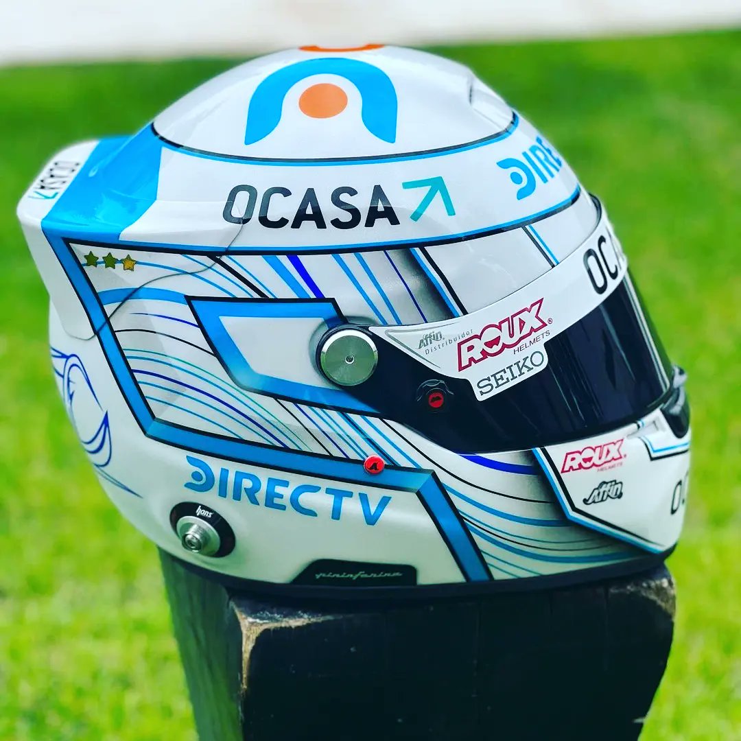 leonelperniafan's tweet photo. 🆕 @leonelpernia ⭐⭐⭐⭐⚡🔥⚡
"Mi nuevo casco @rouxhelmets diseñado por @nicoaffin para correr en @actcargentina y @prensatn
@ocasa @directvla #SeikowathArgentina #Addoc https://t.co/RwjYTJ6qBT