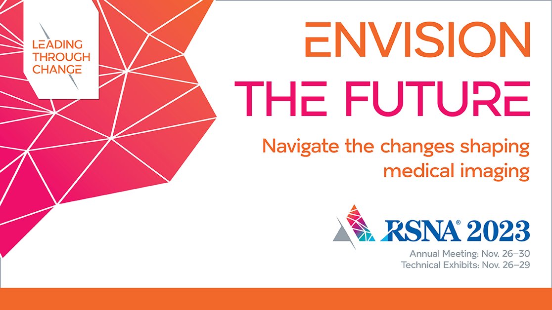 Reconnect with your peers in Chicago at #RSNA23—Nov. 26-30! Engage in limitless learning opportunities and discover new technologies and solutions. Register for early bird discounted pricing: RSNA.org/Register