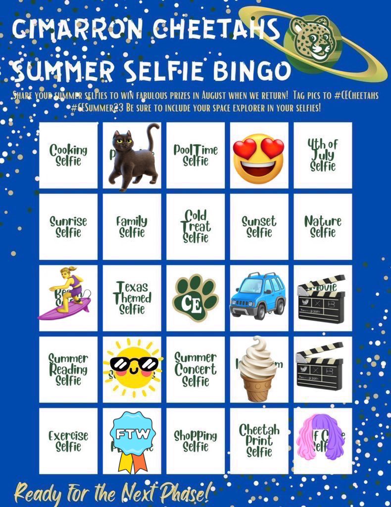 MsNicoleBennett's tweet photo. Summer Team PD!! #CESummer23 #CECheetahs https://t.co/QGmLbYE109