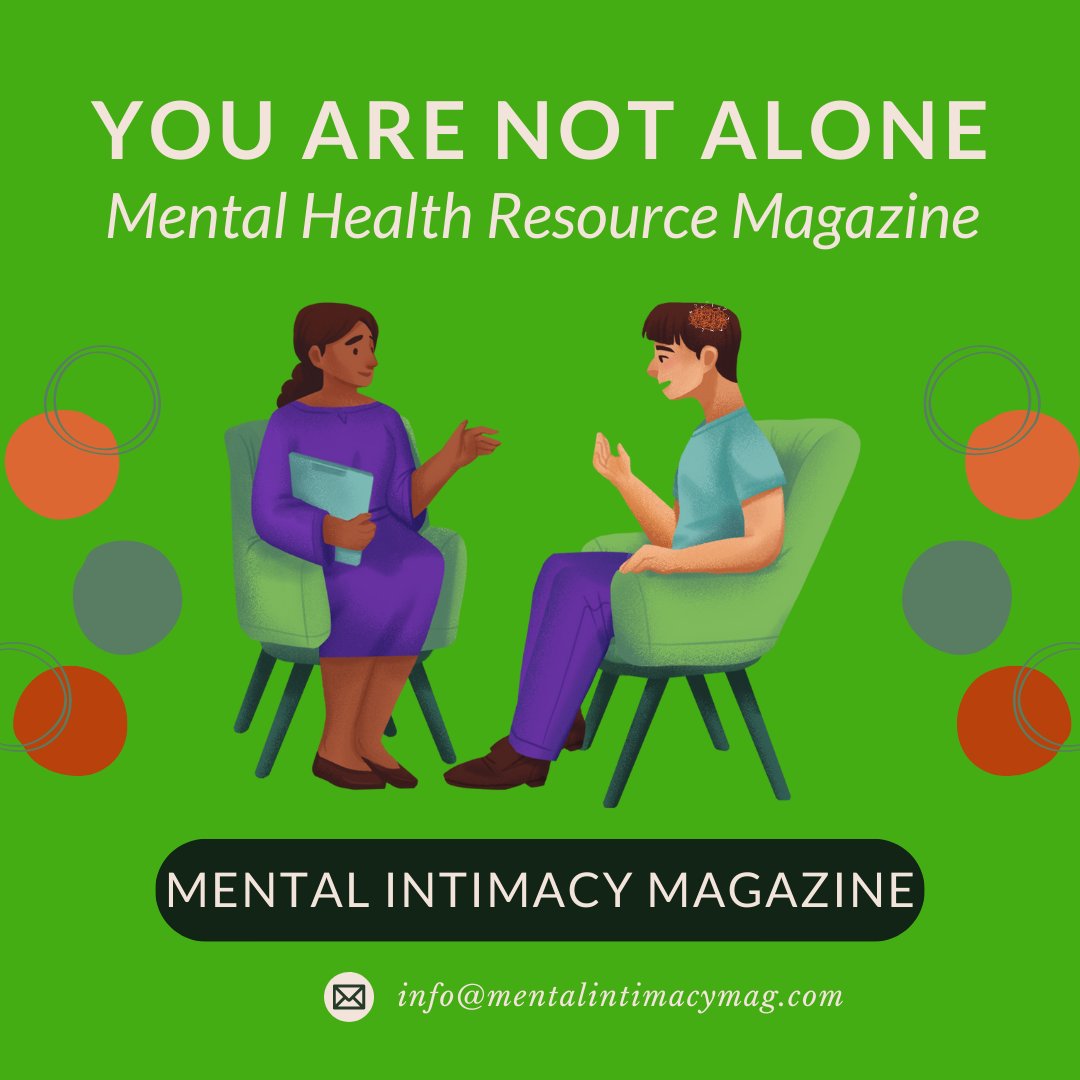 mental_intimacy's tweet photo. Why is therapy important for your mental and physical health? Read the latest article on Mental Intimacy Magazine's website. Click the link to access. 
https://t.co/2PTZpH5Tr5
#thursdaymorning #mentalintimacymagazine #yourmentalhealthmatters https://t.co/EkEr48hOQF