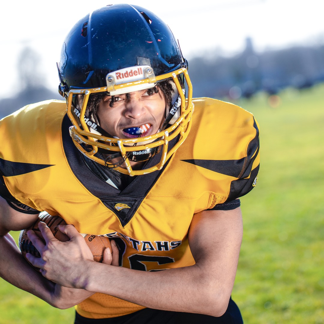 Start the season in style &amp; protect those pearly whites with pride 🏈

#football #grassroots #mouthguard