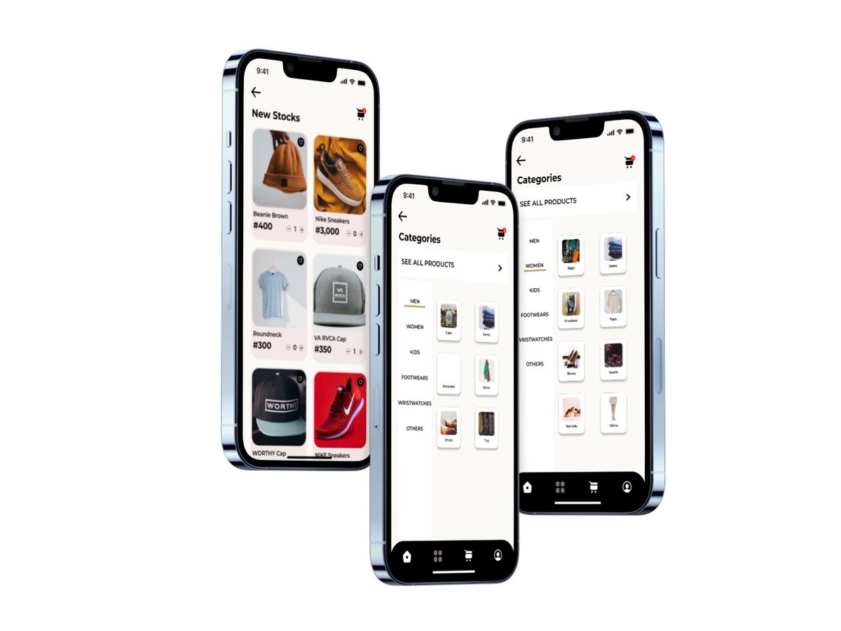 damnedestSHB's tweet photo. Day 2 of #I4GLoopDesignChallenge- I present to you some mockups for my ThriftShop app showing some components of the app, as we continue the mission #FindingX @Ingressive4Good @useloophq https://t.co/ePhWT5N9Rh