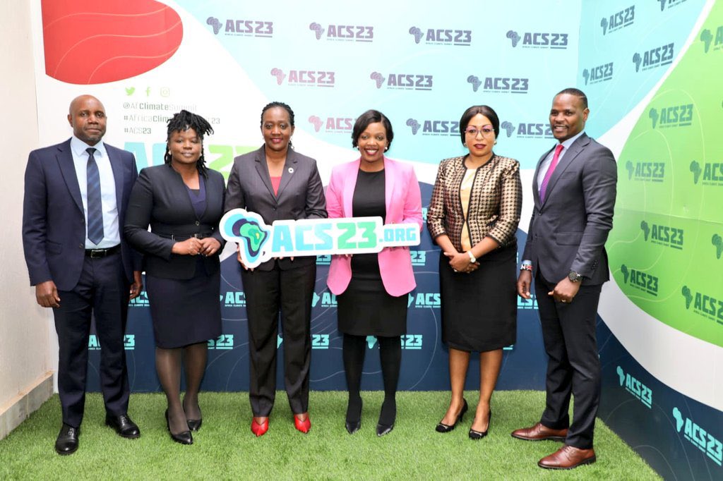 prskkenya's tweet photo. Earlier today PRSK VP @pattodera joined other  media &amp; communication stakeholders at the @Environment_Ke briefing by @HonTuya on #ACS23. The summit that is convened by @_AfricanUnion &amp; hosted by GoK, aims to catalyze actions &amp; solutions for climate change issues in Africa. https://t.co/JNPgf8ewZf