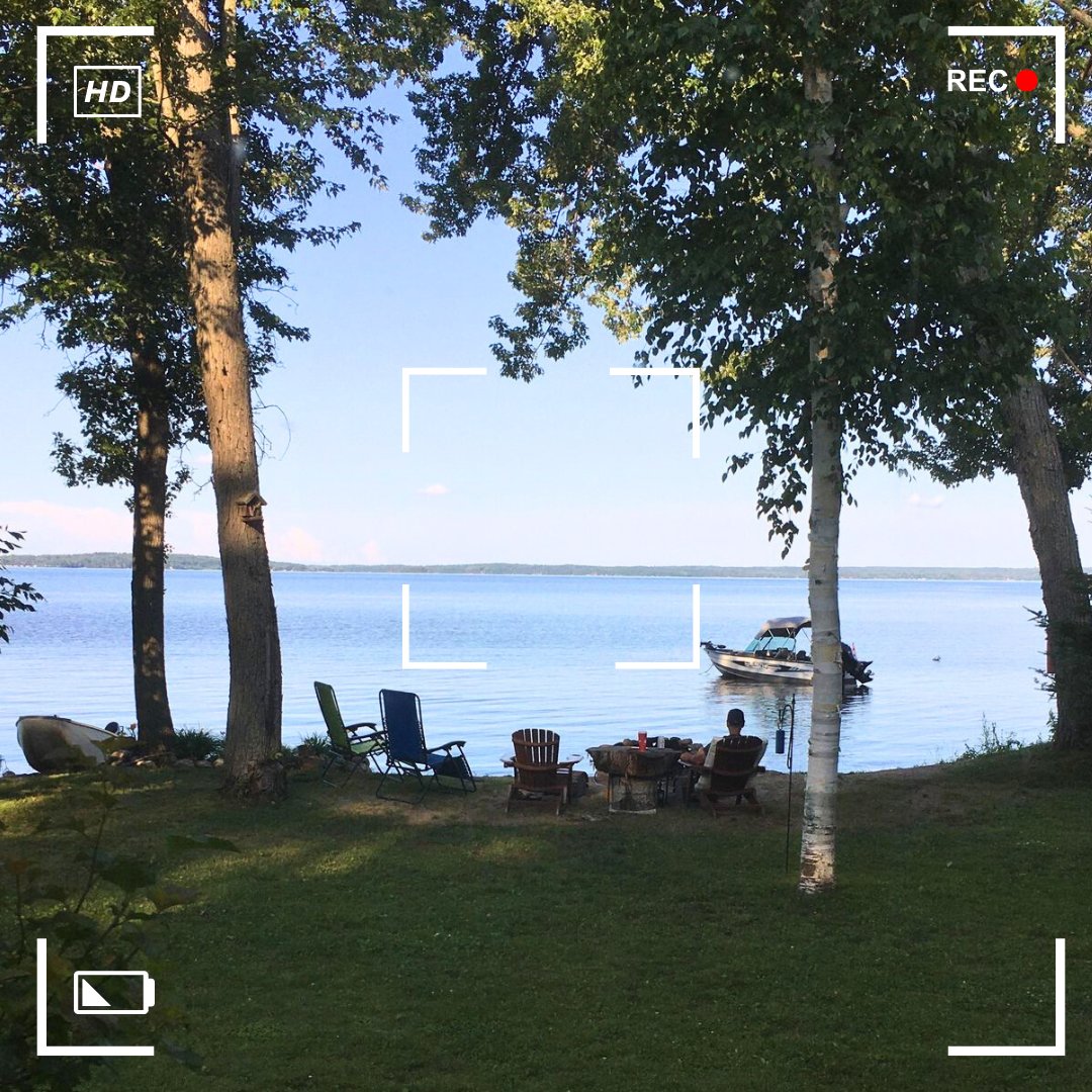 Nothing more calming than the lake view ⛵🌅 #GlobetrotterRV