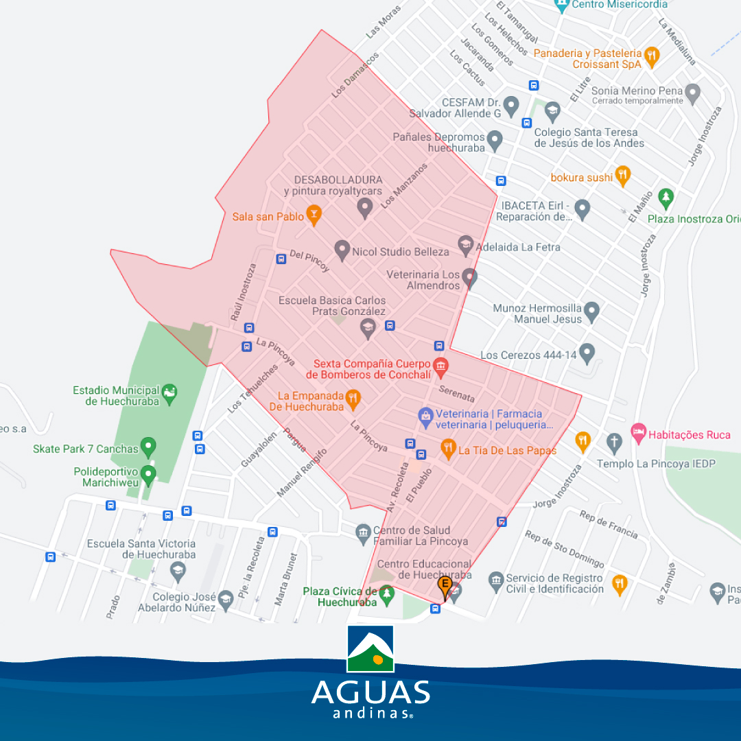 Aguas Andinas tweet media