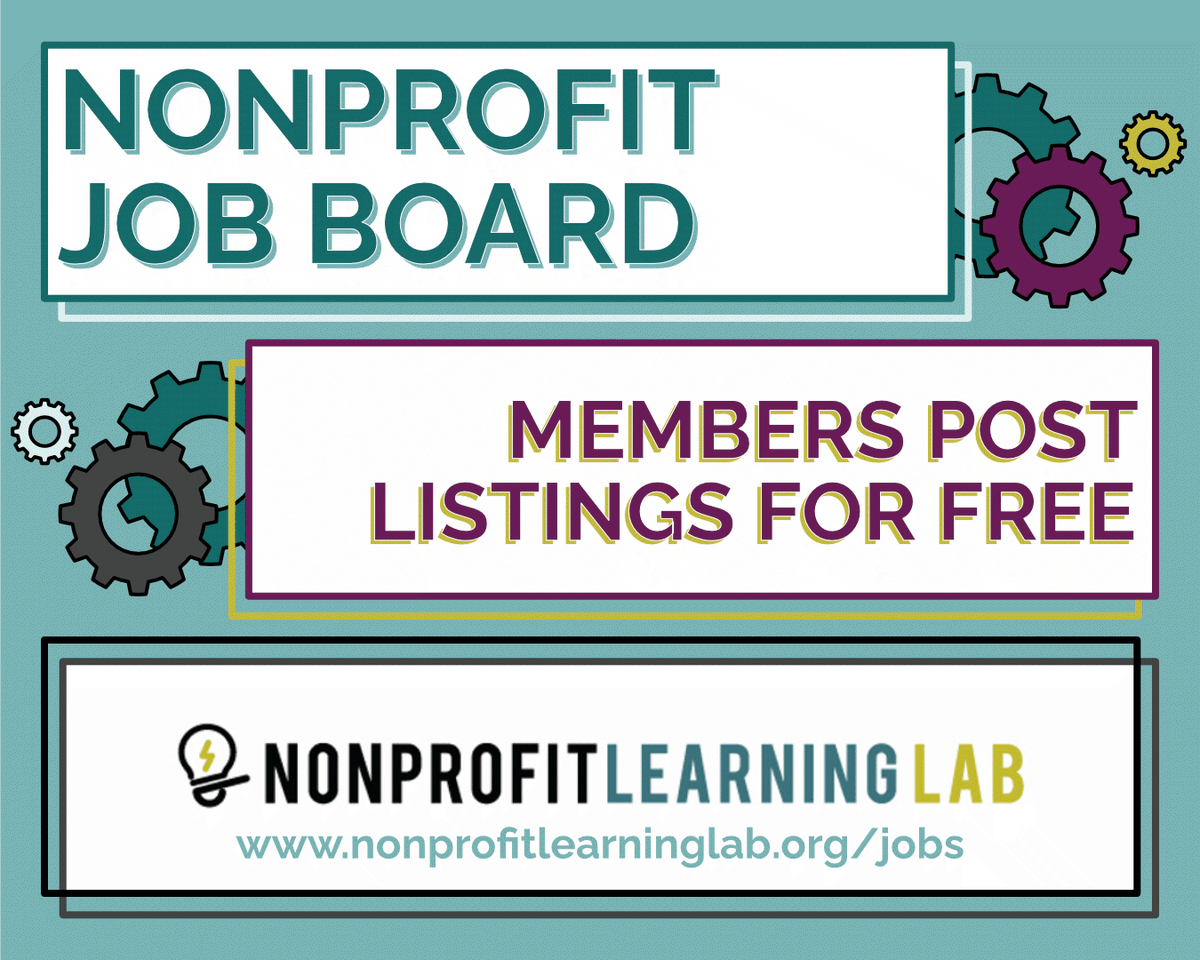 nonprofitll's tweet photo. Hiring? Become a member to post job listings on our nonprofit job board!
https://t.co/0Oig18C5AV
#jobboard #nonprofitjob #nonprofitjobs #nonprofitleadership #nonprofitconsulting #jobsearch #nonprofitresources https://t.co/VSrsB338ye