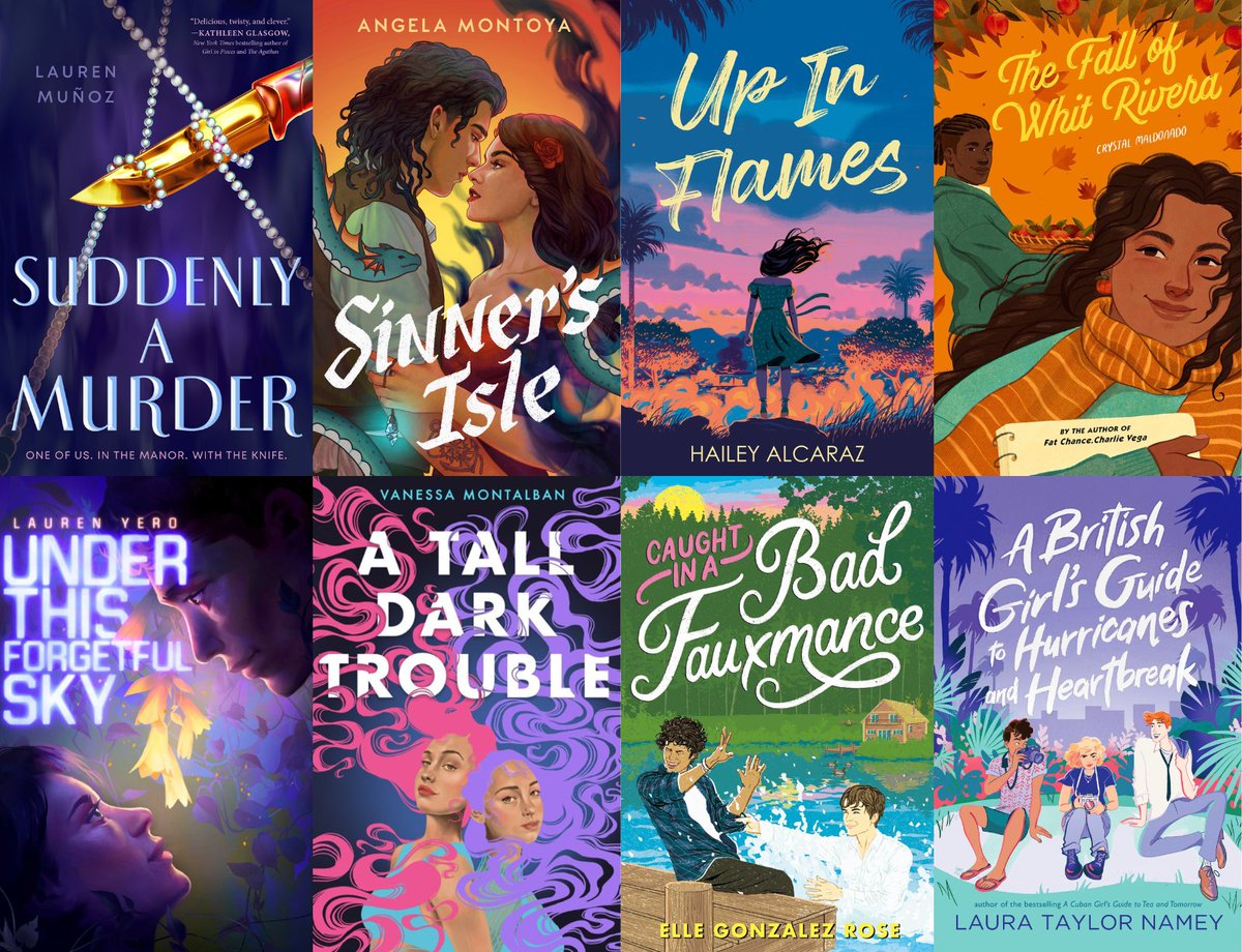 We're over halfway thru 2023, here's a list of Latinx YA books releasing during the summer & fall for your tbr― from fantasy romance, romcoms and chilling mystery reads you can't miss!✨ ― clicks & rt's appreciated!💗 24hryabookblog.wordpress.com/2023/08/03/lat…