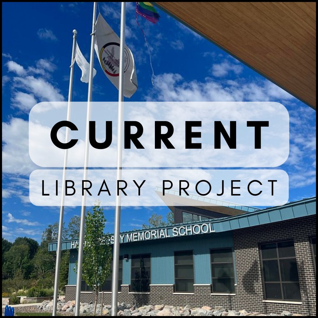 Our current library project is at the Harvey Redskey School in Shoal Lake #40!

We are still raising funds for shelving, drum stools, artwork and decor! Our goal is to raise another $10k. If you would like to support this project please head to schoolbox.ca/donate.