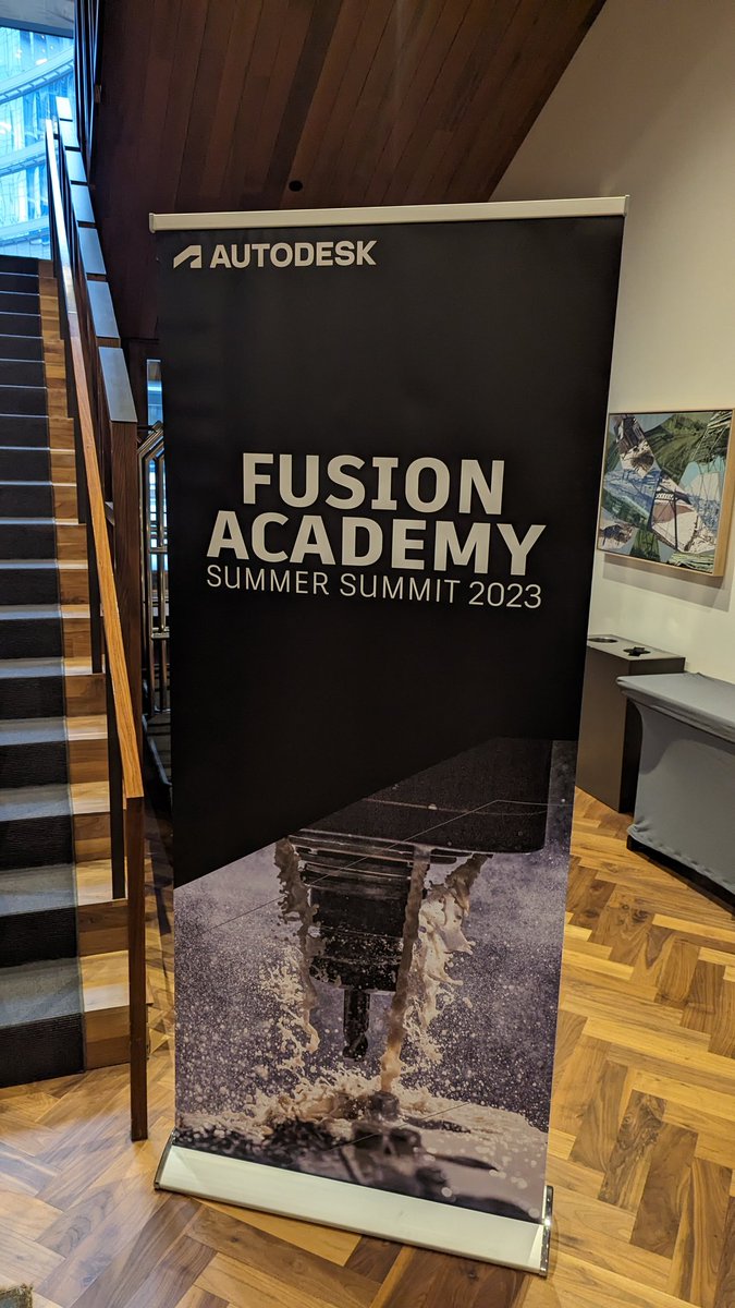DaveyT's tweet photo. Having a great time this week speaking, networking and attending the @adskFusion360 Academy in Denver! Definitely needs more attention in the Education space! https://t.co/S0mThUhc0A
