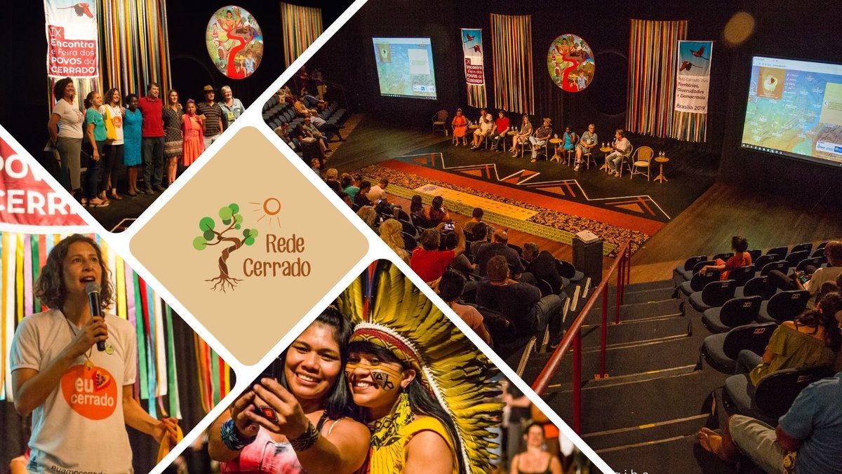 Rede_Cerrado's tweet photo. Nosso #TBT de hoje é para celebrar!  Fotos do IX Encontro e Feira dos Povos do Cerrado, realizado em 2019, em Brasília, para lembrar que estamos há pouco mais de um mês da 10ª edição.

#EncontroDosPovosDoCerrado
#RedeCerrado
#ISPN
#IPAM
#InstitutoCerrados
#Funatura
#CerradoVivo https://t.co/TSY8NAmKo7