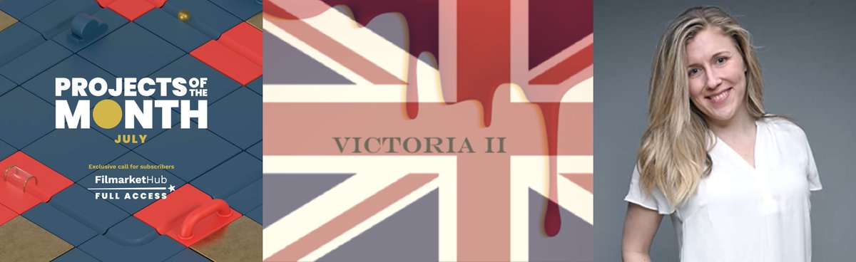FilmarketHub's tweet photo. 🏆 Best TV series project in English language
‘VICTORIA II’
Created and written by @RuthTrippitt
United Kingdom
Drama (6 x 60)
Congrats!👏🏻
#ProjectsOfTheMonth https://t.co/GZU9umjU6e
