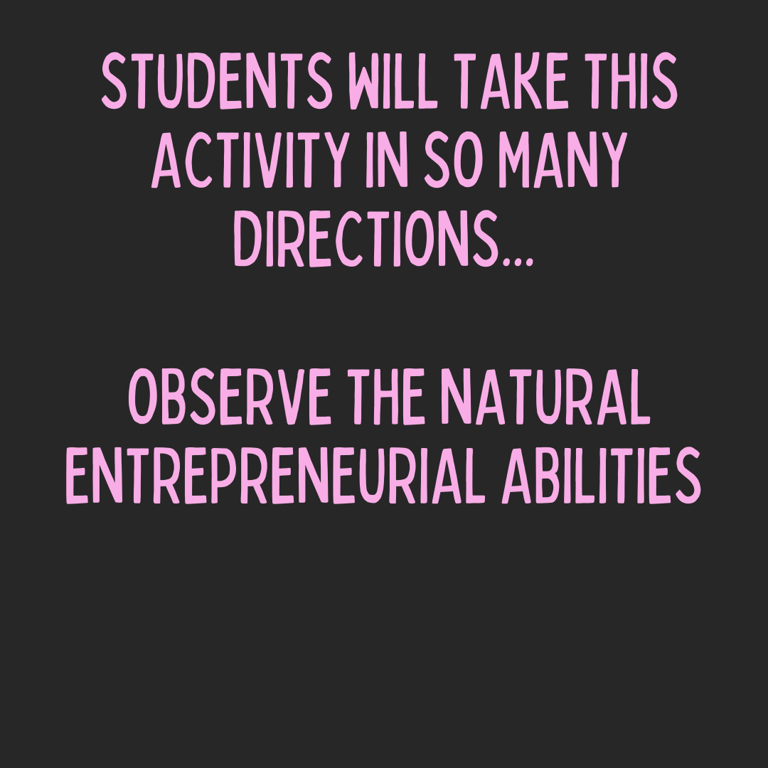 #Backtoschool activity to build community through engagement and #Entrepreneurship