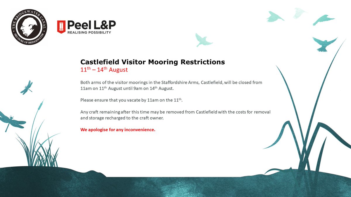 Bridgewater Canal tweet media