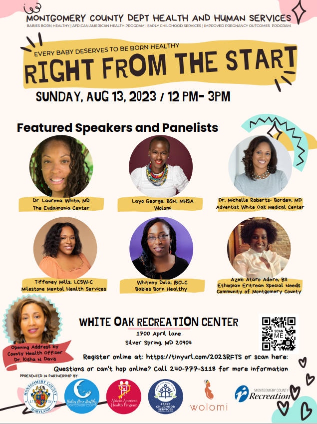 Several DHHS programs will host a free community event on Aug. 13 to provide health support to Black children and families from preconception through early childhood. 

Learn more ➡️ ow.ly/wGaX50Ps5N4