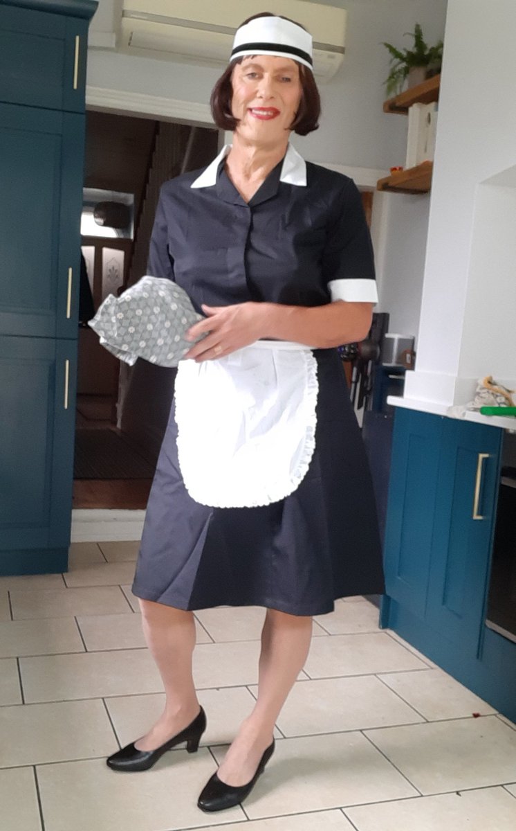 TFrillyknicks's tweet photo. Dressed and ready to pop over to @MistressBuffyB to scrub her floors today. I have special permission from @leighcarman73 to perform this duty.
#sissy #sissymaid #domesticservant #scrubber #cleaner #mrsmop #servant #floorcleaner #transvestite https://t.co/dsznRdHGfq