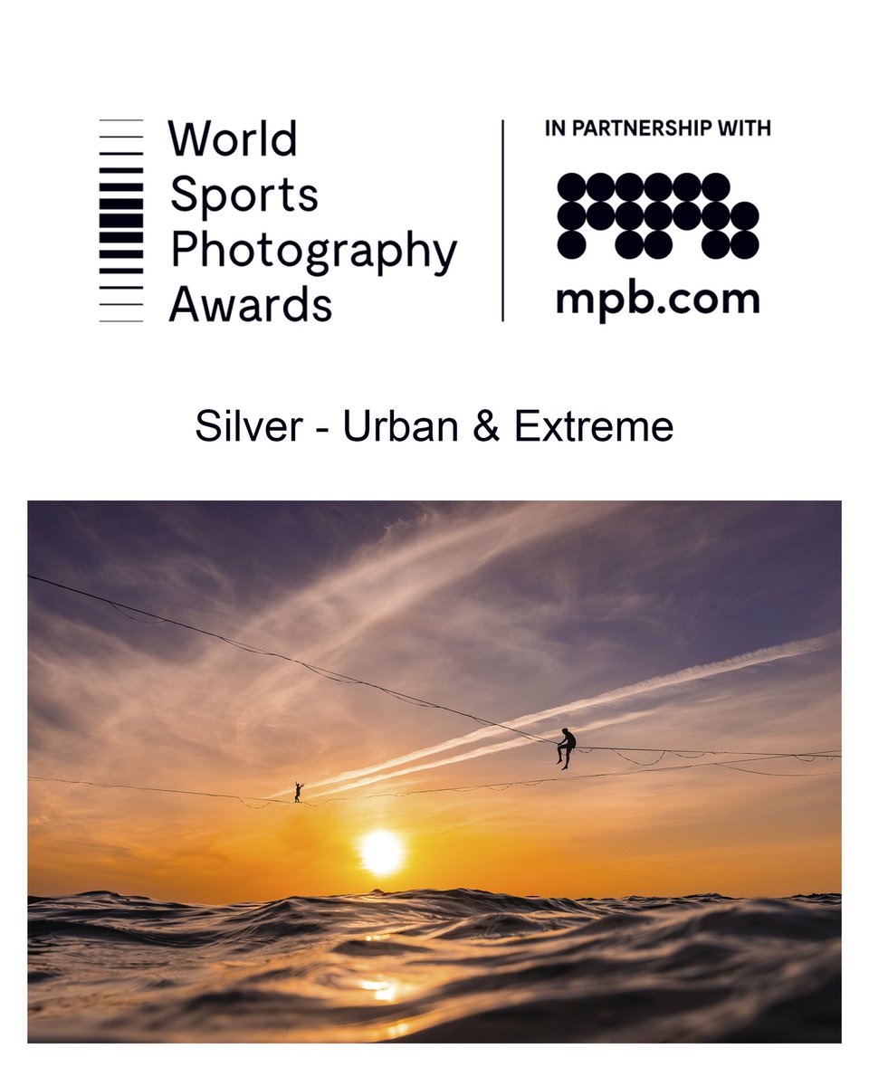 HCasinhas's tweet photo. Happy for the second place (Silver) in the Urban &amp; Extreme category and 3 Special Merit (in Urban &amp; Extreme and Water categories) of the World Sports Photography Award 2023 @WorldSportsPix 

Thank you to everyone who is part of this journey! https://t.co/ZZTLnue5RE