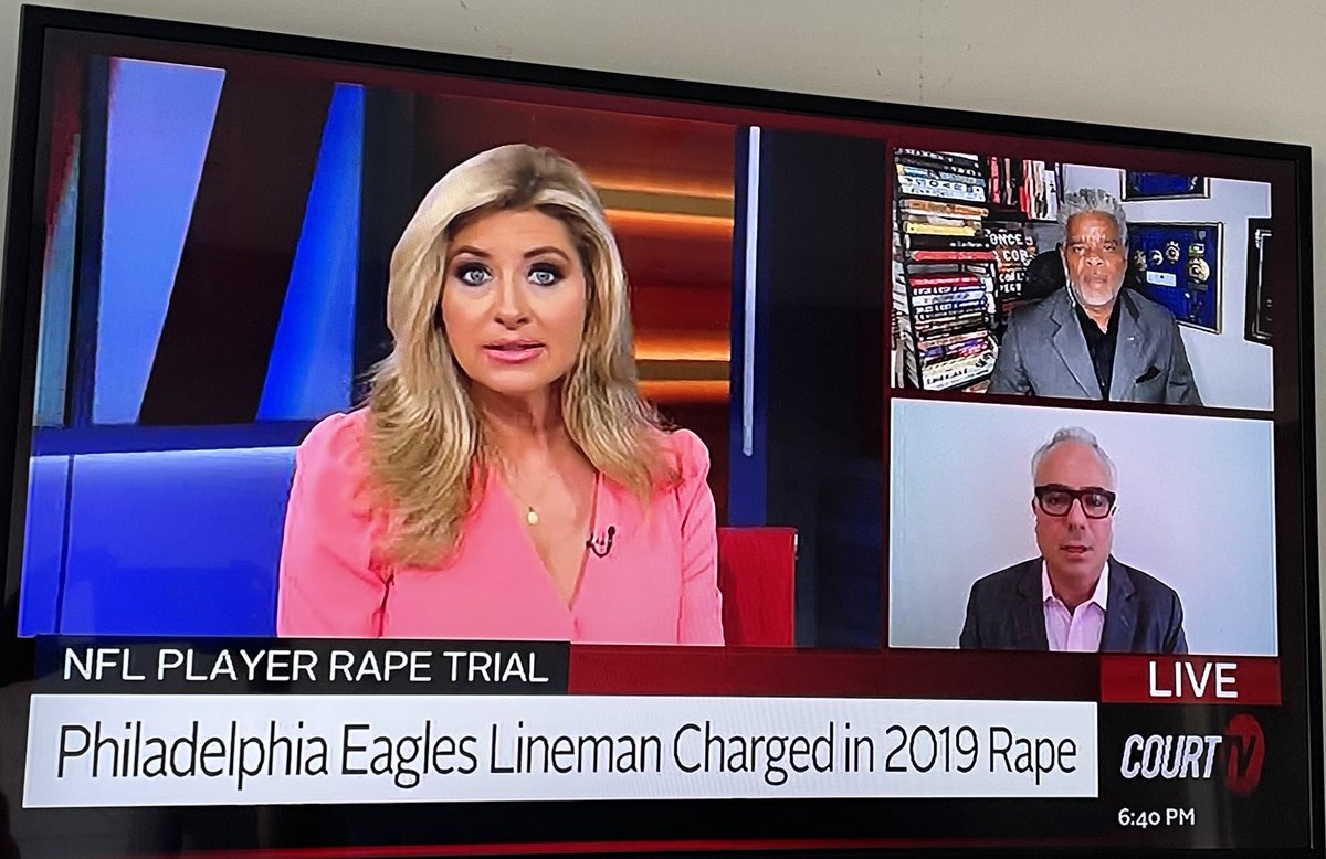imadriienne's tweet photo. YESSSSππΌππΌππΌππΌ
@BrianSilberLaw and @cpegues on @CourtTV today, with #KellyKrapf πππΌ
discussing #NFLPlayerRapeTrial π± and the phone & snapchat & other evidence that allegedly wasnβt obtained! why? why didnβt the police ask for the phone βevidence?β π€π€ https://t.co/gwqiXJCiES