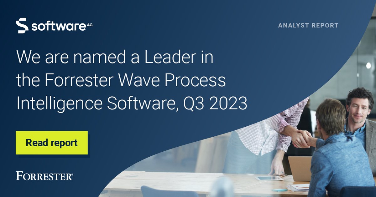 To remain competitive, it is crucial to improve your processes - but where to start? Decide for #ARIS, recognized among top vendors in The Forrester Wave™: Process Intelligence Software, Q3 2023 evaluation. Learn more: bit.ly/479n7Pz

#ProcessMining #ForresterWave