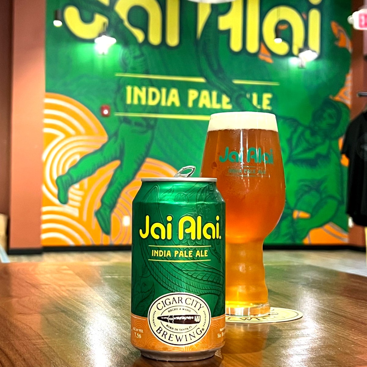 Happy National IPA Day! We're celebrating with Jai Alai IPA straight from the source.