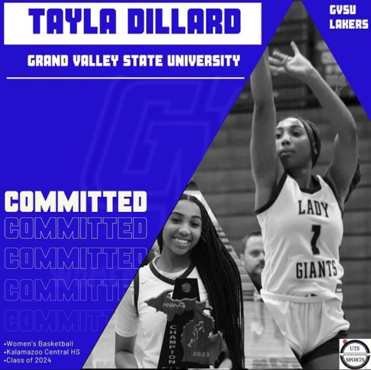 an exciting day for our program today! 2 of our 2024’s announced their commitments to continue their academic and athletic careers at the next level. @iammayaanderson is off to @Detroit_WBB and @TaylaBear2024 to @gvsuwbb 🥳🤩 me & your @UTSEliteSports family are SO proud!💛🖤💛