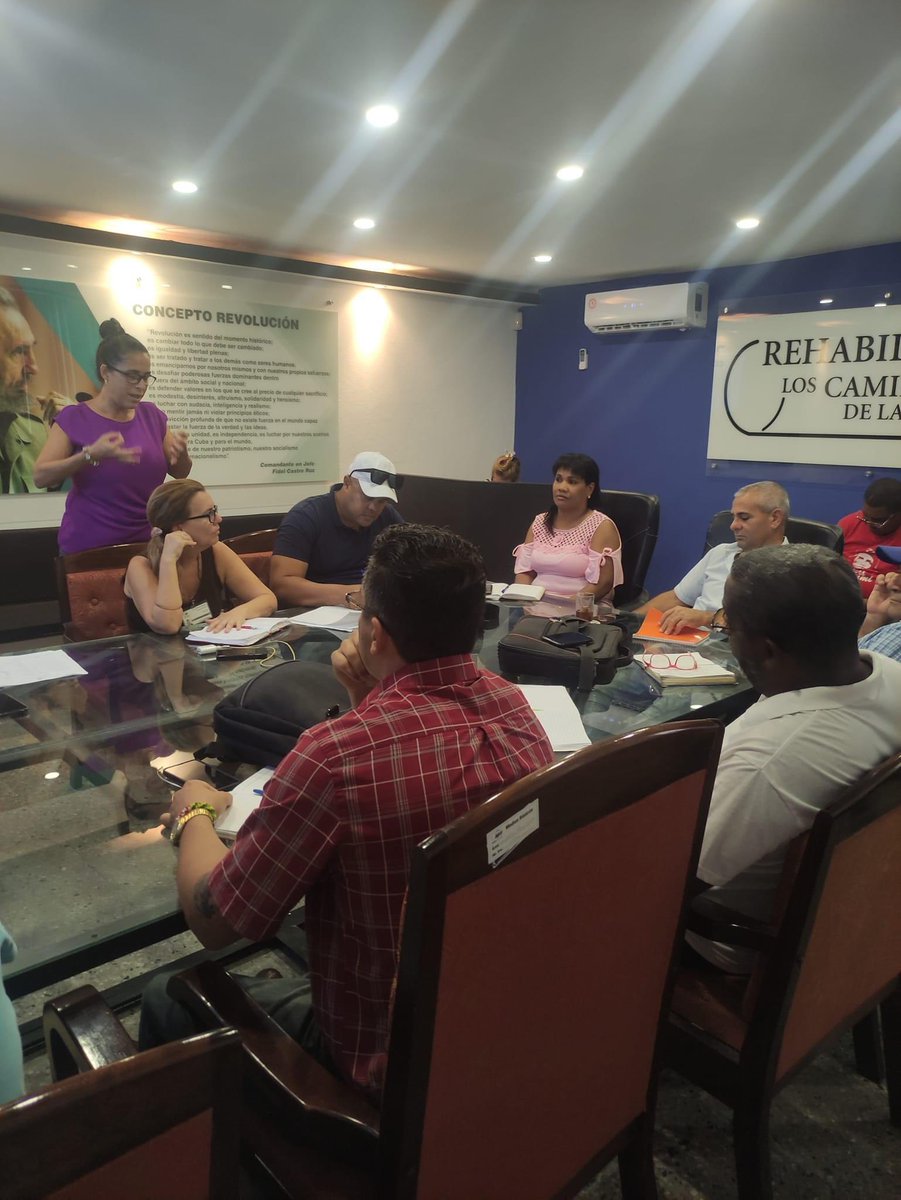 emaroho's tweet photo. Se realiza comité de prevención, analizado los resultados de las acciones de control realizada. #EMAROHO #AySCuba #RehabilitandoLosCaminosDeLaVida #MejorEsPosible https://t.co/yXL7QgmkXD