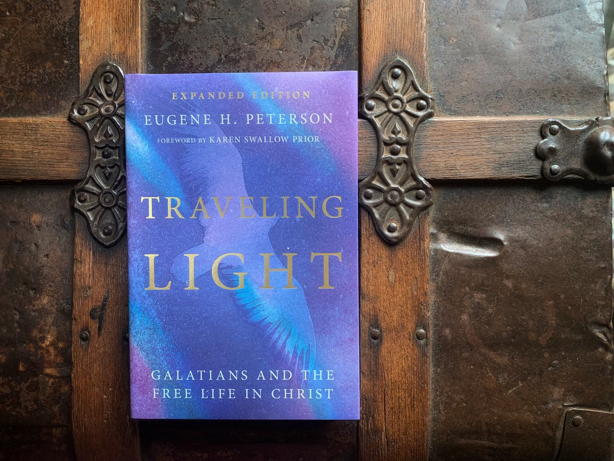 KSPrior's tweet photo. 🎉 BOOK GIVEAWAY 🎉

This new edition of a classic by Eugene Peterson—with a foreword by me!—releases Aug. 15 with @ivpress. 

Retweet (or quote tweet) this tweet, and after 24 hours, I will randomly pick one of those to receive a copy! https://t.co/kKdN5GB8QE