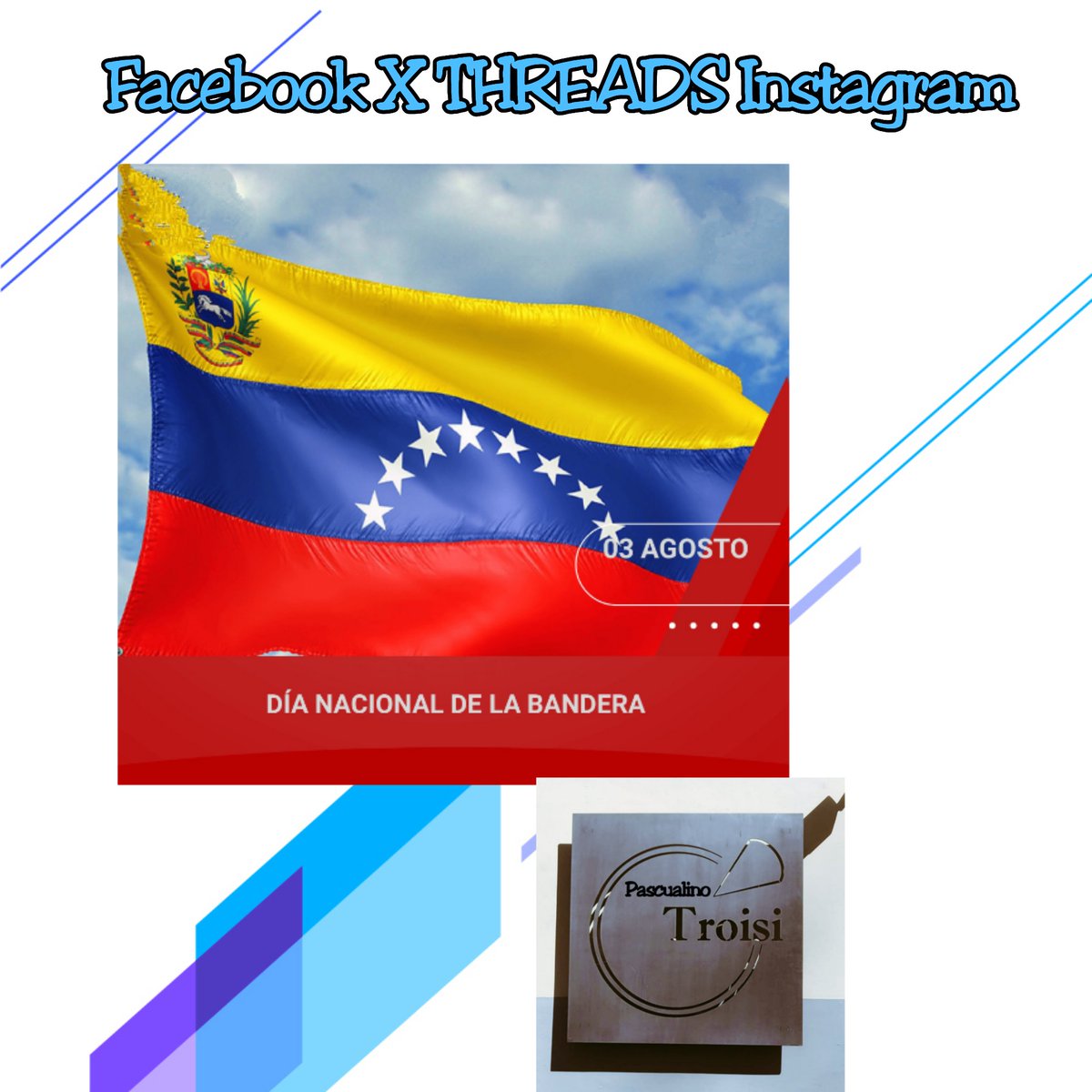 Hoy #03Agos conmemoramos 215° años de haber sido enarbolada por primera vez la Bandera Nacional por nuestro Generalísimo Francisco de Miranda, en la Vela de Coro
#TricolorBolivariano
.@Salser077 .@luis16684716 .@LaOrientalVe .@capullo01 .@PPTPrensa .@PPTIleniMedina