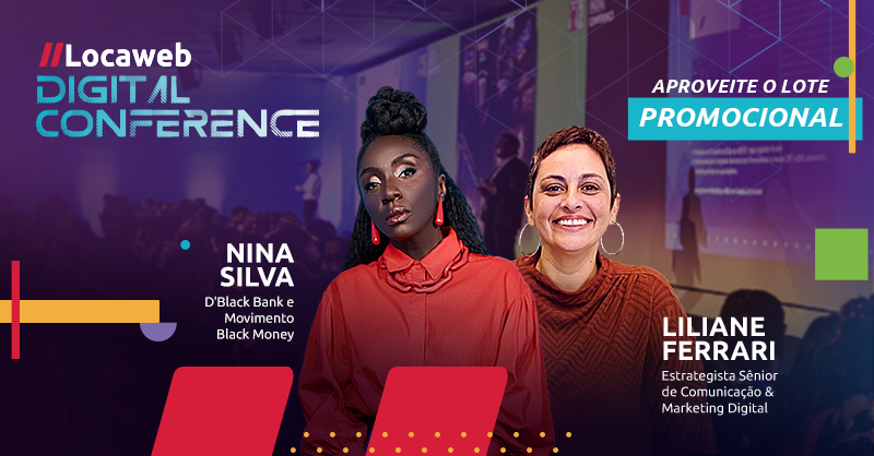 locaweb's tweet photo. // Garanta seu ingresso no lote promocional para o #LocawebDigitalConference e impulsione sua carreira no mundo digital! 🚀
Palestrantes como @NinaSilvaPerfil e @lilianeferrari
vão compartilhar insights valiosos. 💡
Acesse o link e participe! https://t.co/6UdhwrrP1A https://t.co/szclZEi7Re