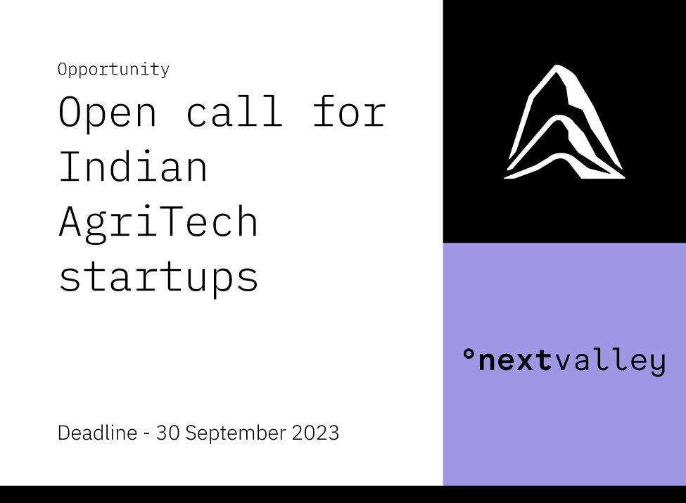 Calling all GovTech startups based in India! 
Are you revolutionising the #GovTech space and seeking a dedicated #coach to guide you on your #startup journey? 
Join our Next Valley programme ➡️ shorturl.at/xyCN4