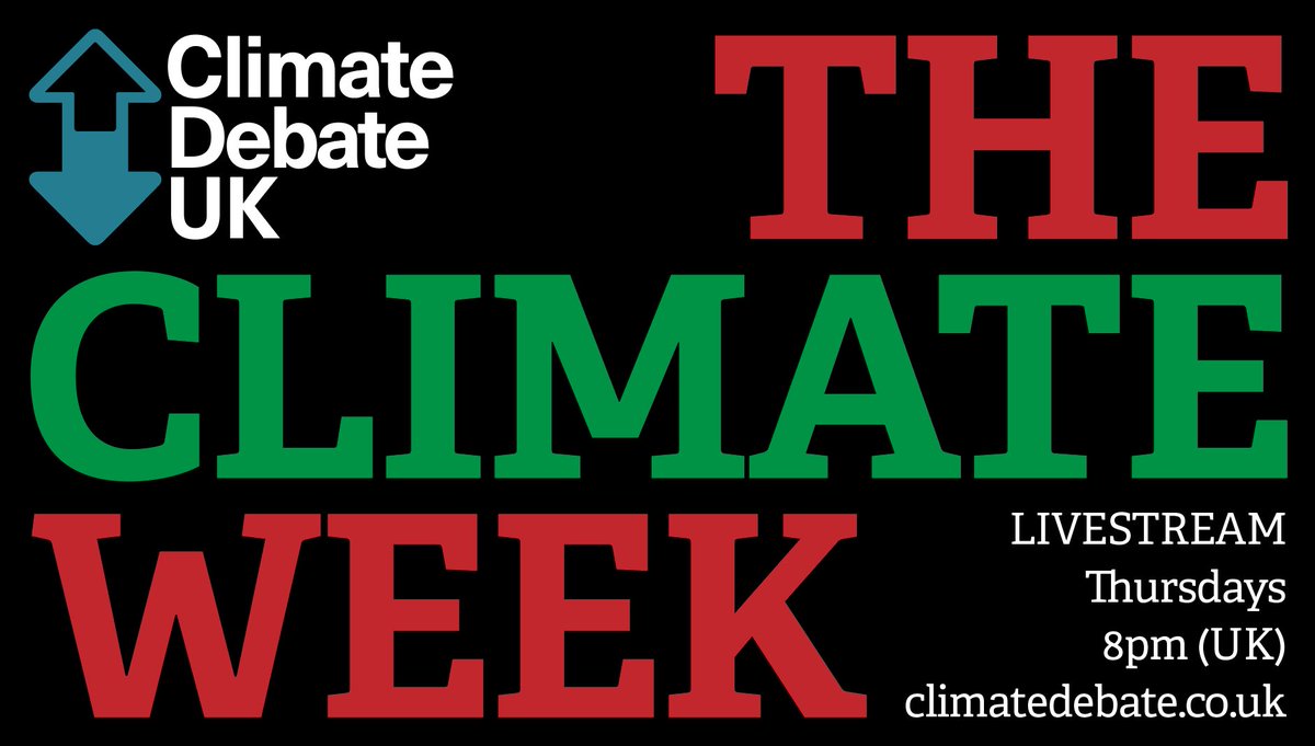 ClimateDebateUK's tweet photo. Tonight 8pm Thursday August 3rd #TheClimateWeek livestream hosted by @clim8resistance with @edrennie77 and special guest @cricketwyvern join us here https://t.co/vzwb1KzPKN https://t.co/bcDRnwC1Ny