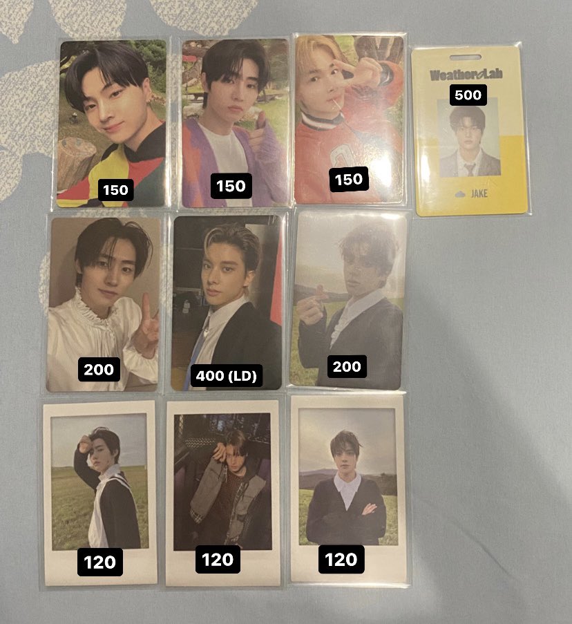 0815kart's tweet photo. wts lfb ph

enhypen jake &amp; sunghoon pcs

🔗 can tingi but will prio those who will get 5 or more
🔗 condis : 9 — 10 ; dm for condi
🔗 payo only! 
🔗 no rush shipping
🔗 read pinned twt 

🌐 rfs : change of priorities 

mod : jnt
mop : gcash https://t.co/Wiz71Huygh