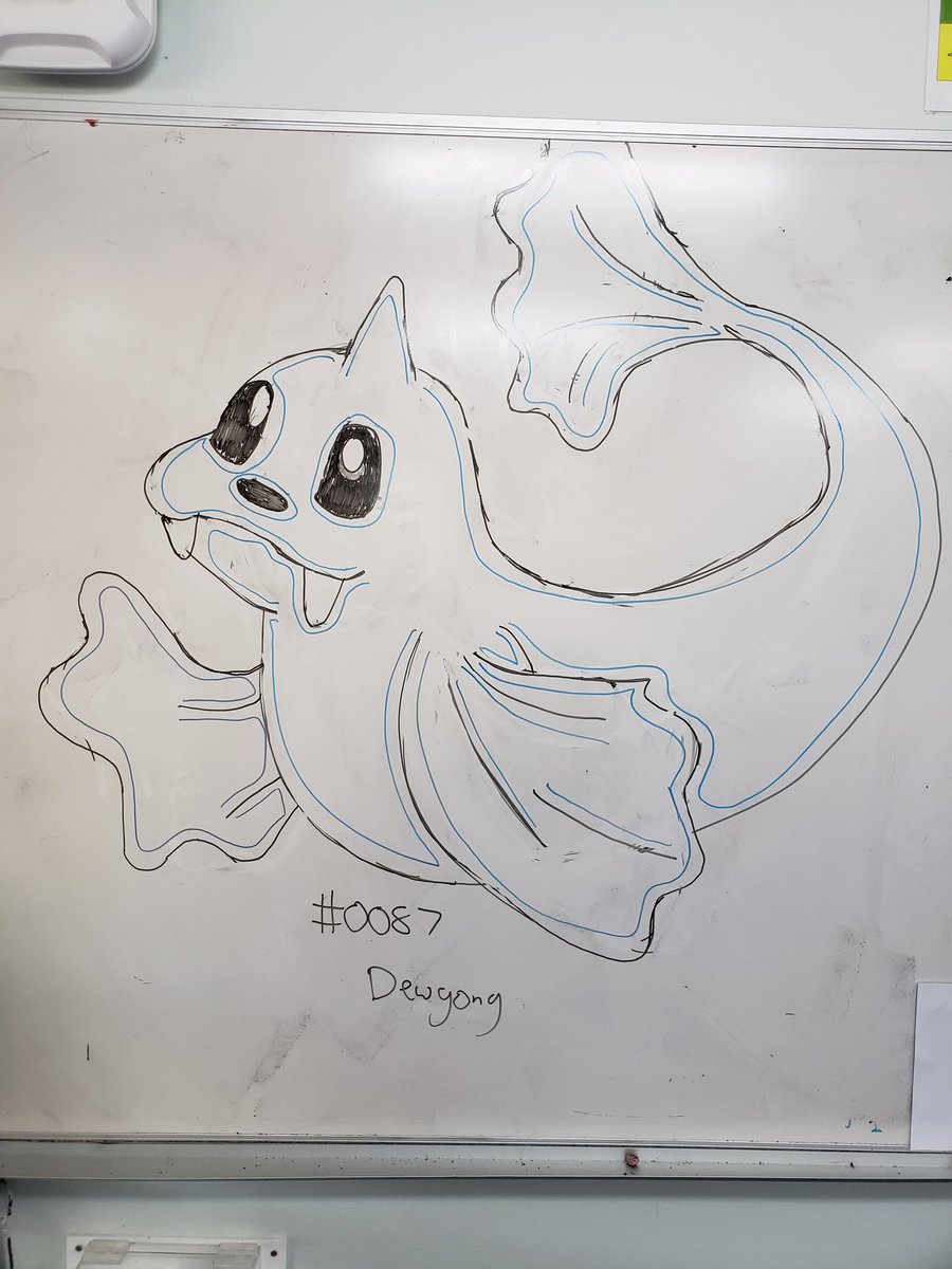 WeaponxXman's tweet photo. Thinking about watching the Pokemon movie with @mikemira20 🤣 Dewgong! #dewgong #pokemongo #pokemondrawing #picoftheday #pokemon #pokemontcg #pokemoncommunity #pokemon2000 #drawing #artoftheday #art #artist #teacher #teacherdrawing #gamermerch #gamer #streamer #twitchstreamer https://t.co/RddV7UCF4l