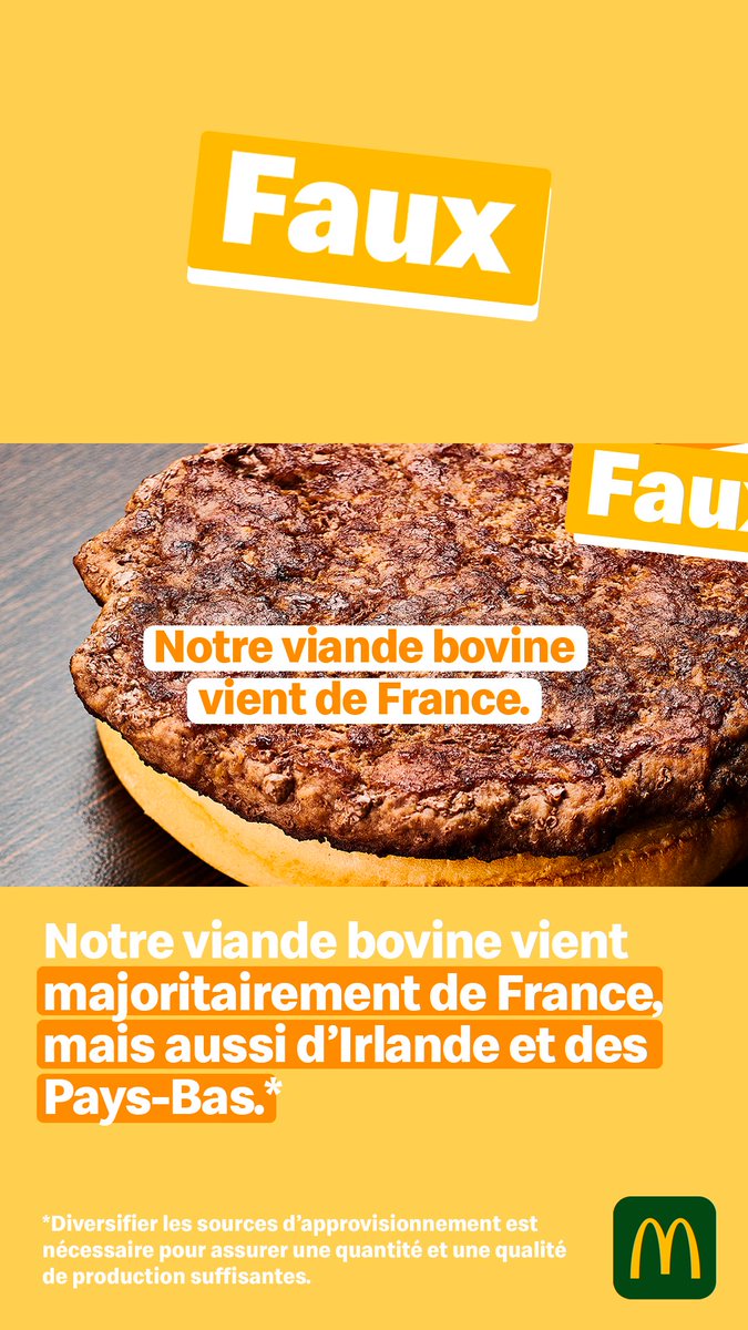 McDonald's France Newsroom tweet media