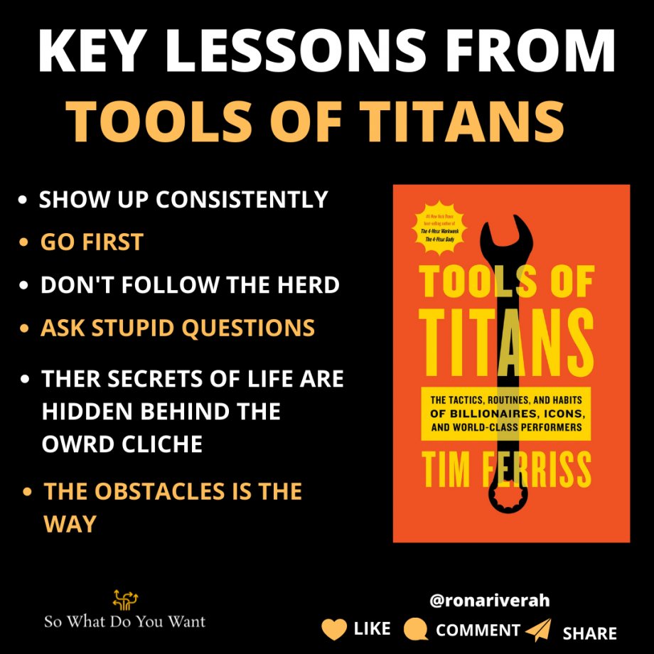 AllDaRightWords's tweet photo. Leave a comment 📥
Save this post for later...
Share this post to your friend🙋💁

Follow = @ronariverah🏅
Follow = @ronariverah🏅

Follow our brand tag #SoWhatDoYouWant

😃 Make Money Online - (Link on BIO)

#LessonsfromBooks  #entrepreneur #business #motivation #... https://t.co/uSkxhwNznT