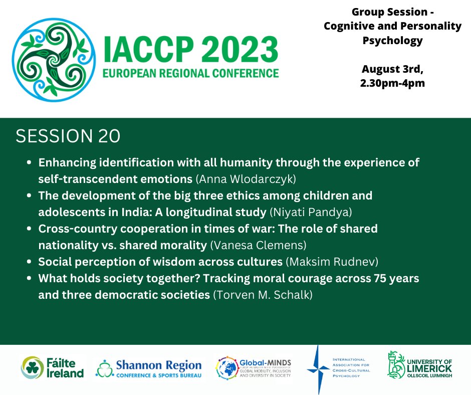 IACCP2023's tweet photo. More insightful presentations, talks and panels starting now! (1) 

#IACCP2023 #psychology #crosscultural #researchmethods #acculturation - via Whova Event App https://t.co/zOmPc89WHj