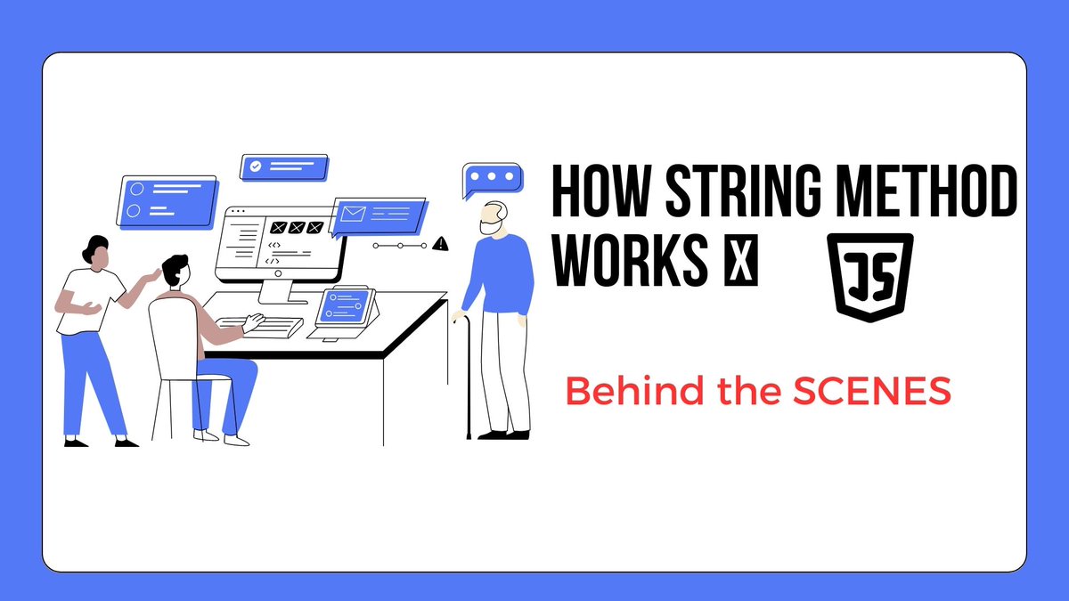 amanmsxg's tweet image. ๐คEver wondered how #String Methods in #javascript  works behind the Scenes, because Strings are just primitives then why do they have Method. Shouldn't what methods only be availabe on #Objects such as Array's.  Let's Explore: ๐๐งต