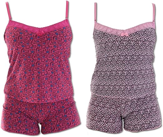 Kit 2 Baby Doll Thays Pijama para Dormir Liganete