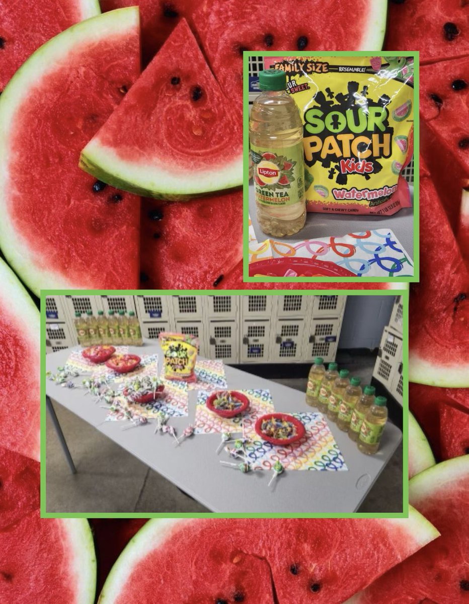 #WatermelonDay 🍉 <a href="/BellAnyae/">Anyae Bell</a> <a href="/Anthony_Battle1/">Anthony Battle</a> <a href="/LowesCareers/">Lowe's Careers</a>